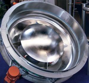 Vibrationsaustragsboden in Hygienic Design 