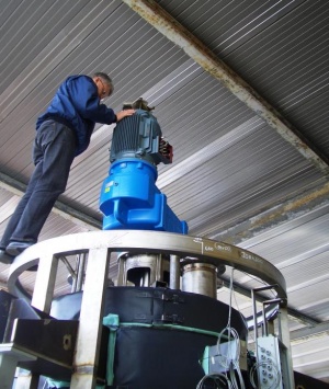 High temperature reactor for boron nitride 