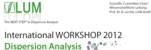 Invitation to International Workshop Dispersion Analysis 2012 1-2 March 2012 in Berlin, Germany
