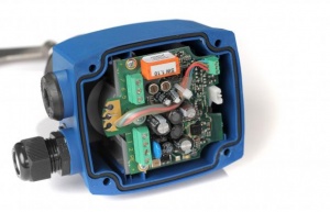 PNP und Allspannungselektronik für Drehflügelmelder der UWT-Serie 