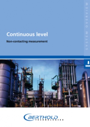 New Brochure for level measurement  