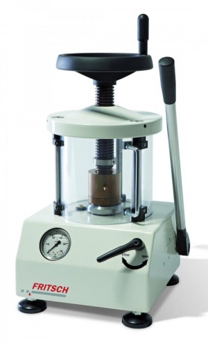 NEW: Pellet Press - ideal for the preparation of high-quality pellets! Manual. Hydraulic. Easy!
