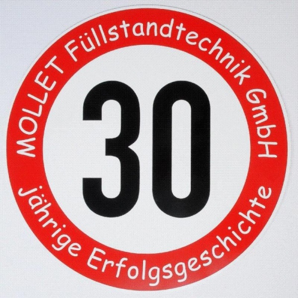 30 years MOLLET Füllstandtechnik  A success story of the founder and General Manager Wolfgang Hageleit