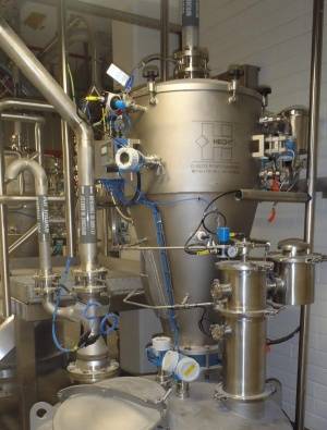 Powerful pneumatic covneyor from HECHT  