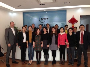 UWT goes China - with 100% The UWT GmbH with headquarter in Betzigau has great plans for the international market. With the beg