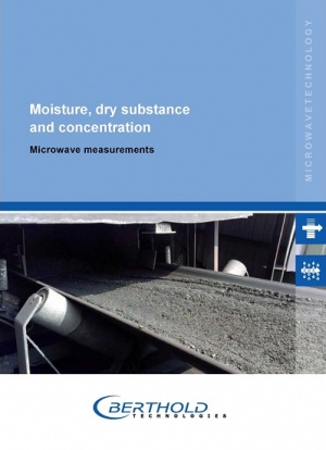 New Microwave brochure "Moisture, dry substance and concentration" 