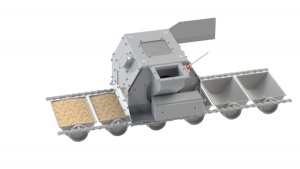 Simatek Drum Feeder for Pendulum Bucket Elevators Continuous Batch Feeding System (CBFS)