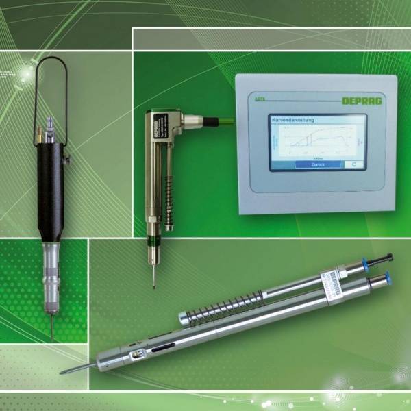 Low-torque screwdriver – Assembly and miniaturisation DEPRAG screwdriving technology for low torque applications