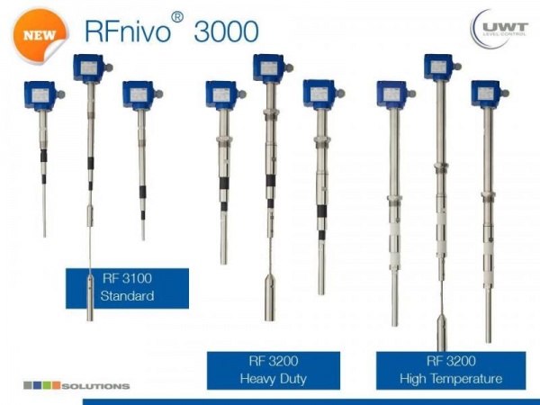 RFnivo® capacitive  level limit switch from UWT - NEW