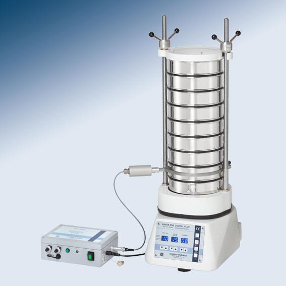 Simplified Application through stepless Control. The new HAVER UFA for test sieving of critical materials under 300 µm.