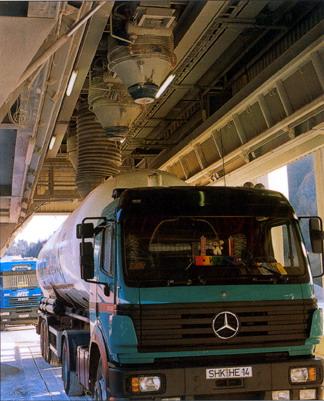 Secure loading with minimal effort BEUMER systems efficiently load bulk material and bags on ships, lorries and wagons