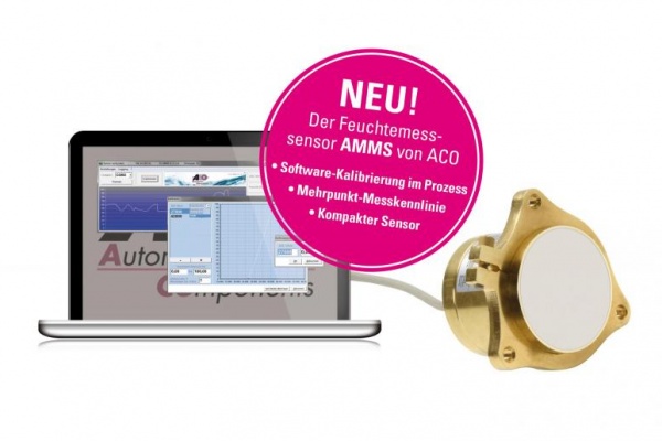 Latest News - ACO AMMS Sensor for measuring bulk goods “all-in-one”: direct measuring – digital processing – analogue output
