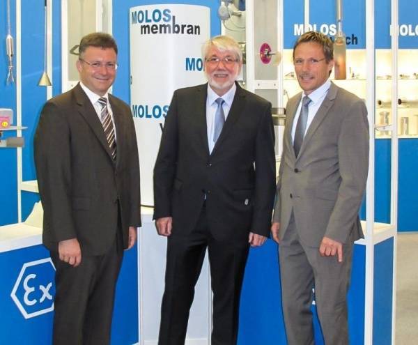 Convincing presentation Beside many prospects and customers we also welcomed politicians on our booth at Achema