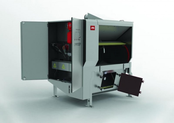 New DIMAX 200 bag emptier DIMAX 200 remains effective under extremely difficult conditions