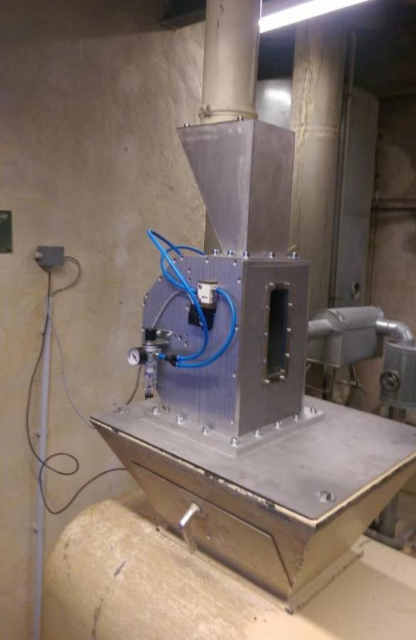 FlowSlide guarantees precise batching of Malt in ”Altbier” Precise and maintenance free solid flow meter