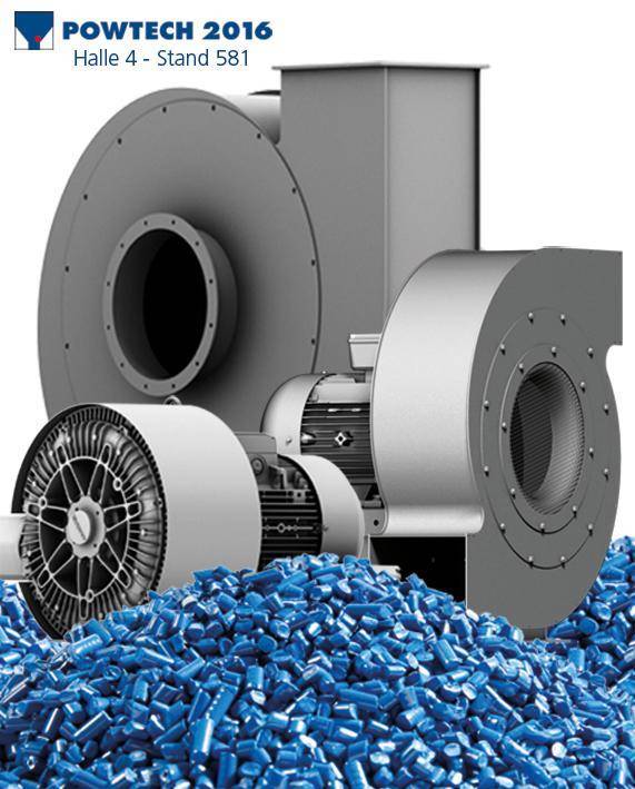 Ventilation technology solutions for mechanical process engineering