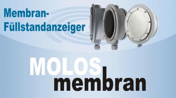 MOLOSmembran level indicator Level measurement in bulk solids for less money