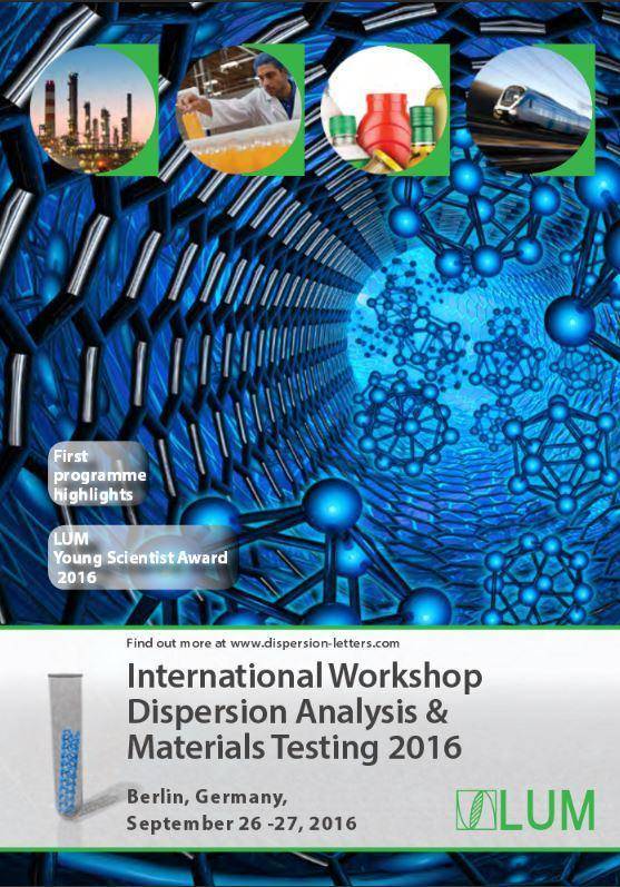 Hardness testing of fertilizers? International Workshop Dispersion Analysis & Materials Testing 2016  - First highlights