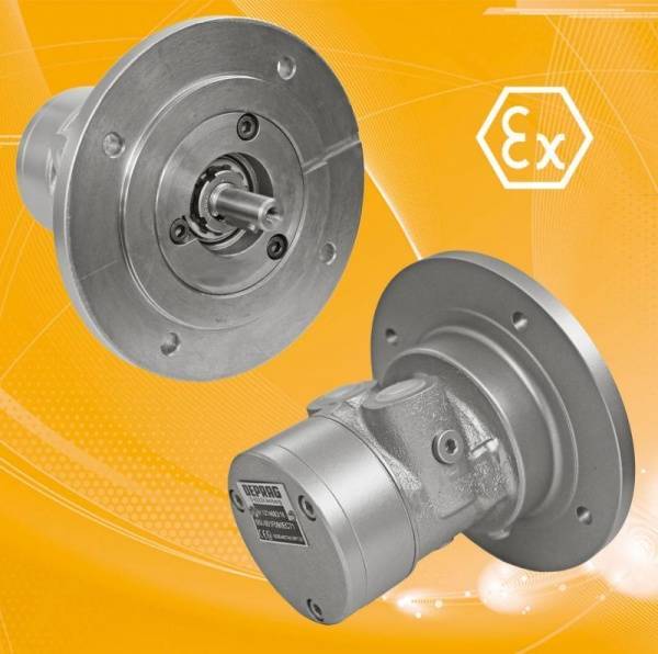 More power in the same size POWER LINE air motors are now ATEX conform