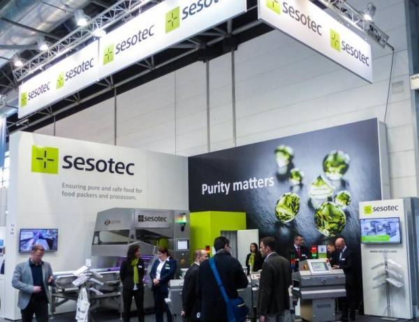 Sesotec at the interpack 2017 with Focus on Product Purity New machines and systems presented in a new trade fair stand design