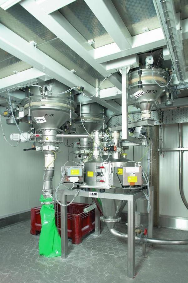 AZO COMPONENTER® Automatic, highly accurate dosing, weighing, collecting and preparing of batches for mixer