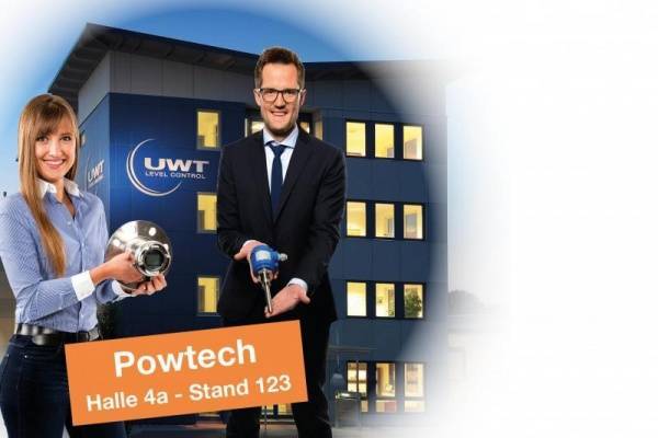 POWTECH 2017 – 3 eventful days await us UWT is looking forward to an exciting exhibition with lots of visitors and discussions
