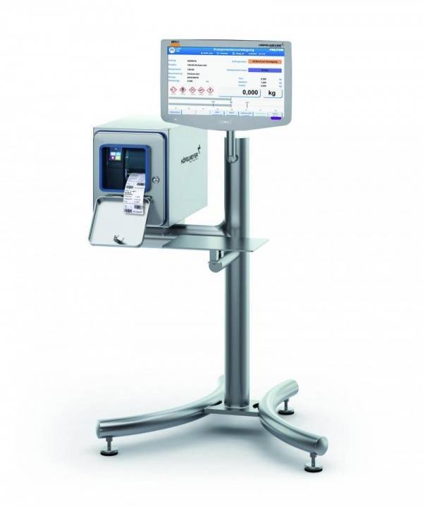 Process station with PC-integrated weighing technology New generation of Höfelmeyer process stations supports optimally connected production