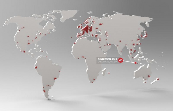 Indonesian office Dinnissen opens April 1, 2018 