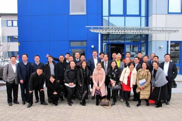 Chinese Delegation visits UWT  Organized by the IHK organization