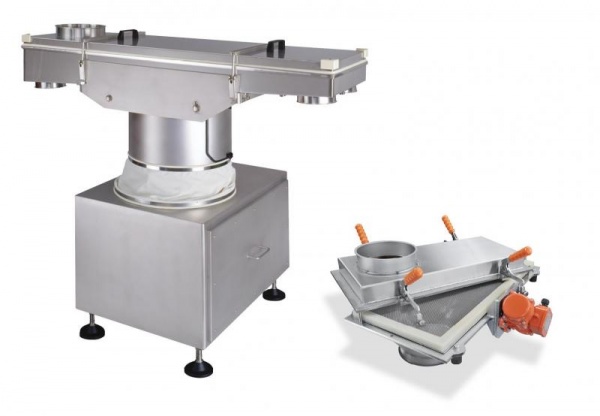 Control sifting everywhere FUCHS Maschinen AG at  ACHEMA, hall 1.1, booth D51