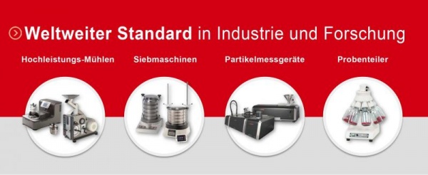 Innovations at ACHEMA 2018 • Hall 4.1 • Booth J49 FRITSCH • Milling and Sizing!