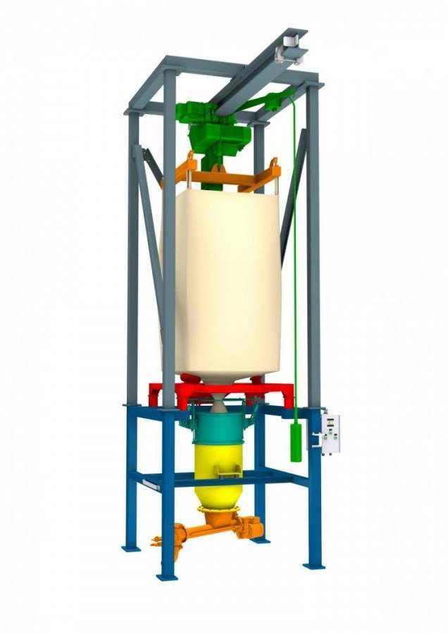 AZO at IBA 2018 Modular big bag discharge station – cost-effective and versatile