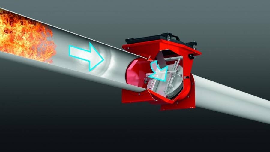 Explosions-Rückschlagklappe ProFlap weiterentwickelt 