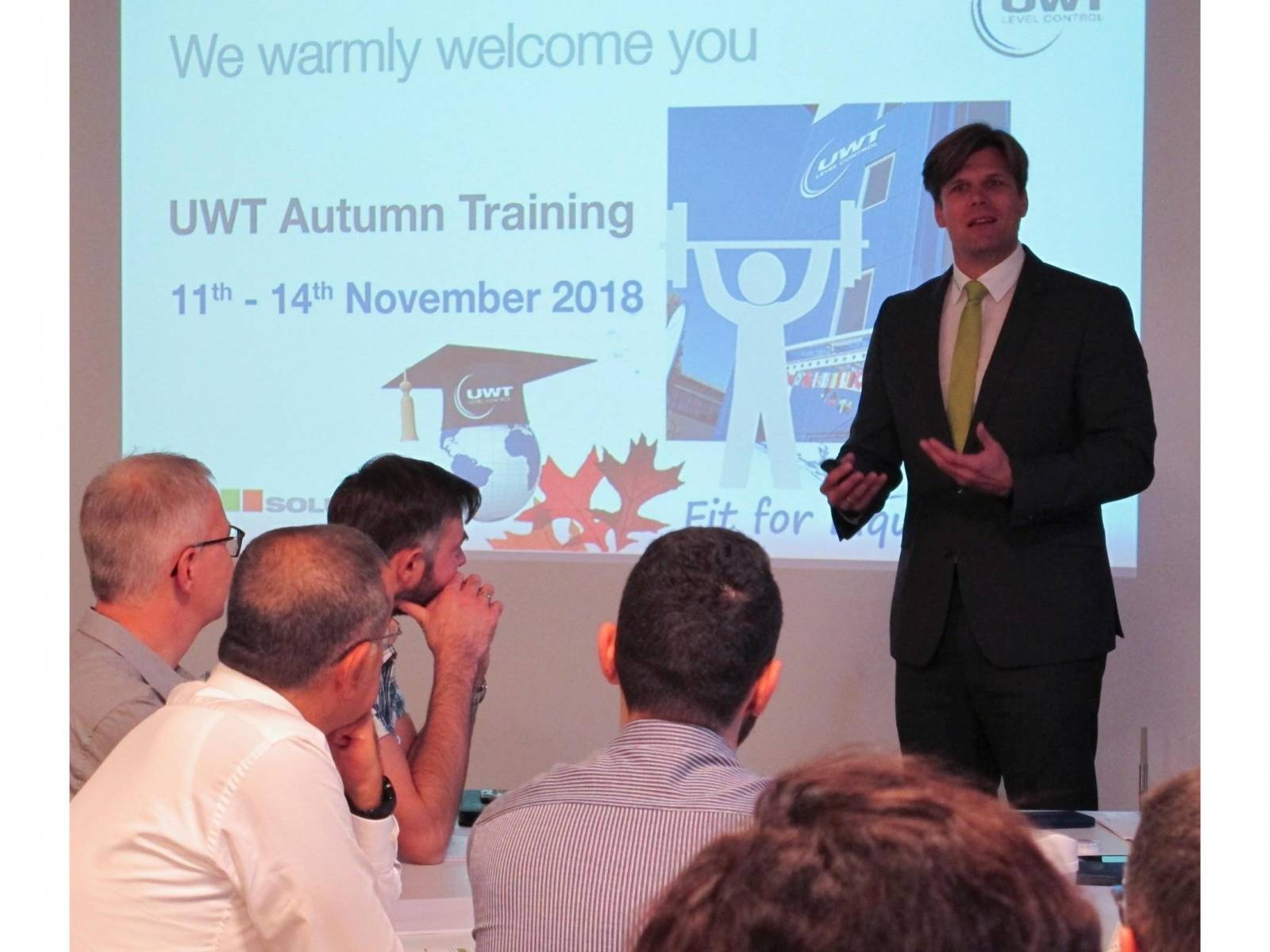 Autumn Training at UWT every Year 40 Participants from all over the world took part at this event