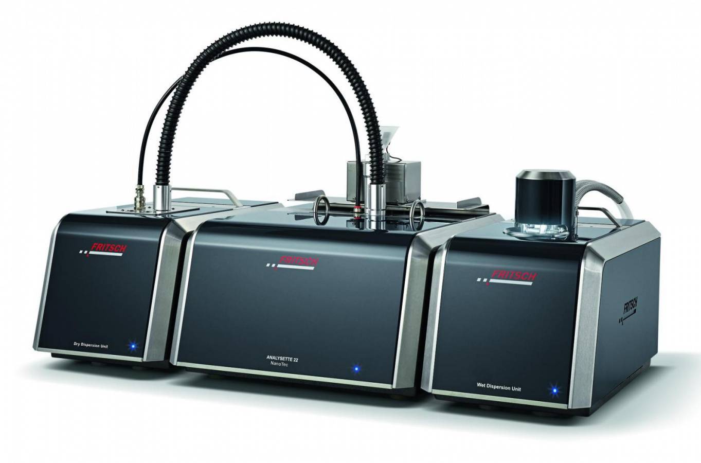Laser Particle Sizer ANALYSETTE 22 NanoTec with dry and wet dispersion module