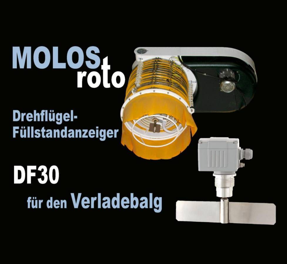 MOLOSroto for the loading bellow Fast and reliable switch off for the loading process of trucks and ships!