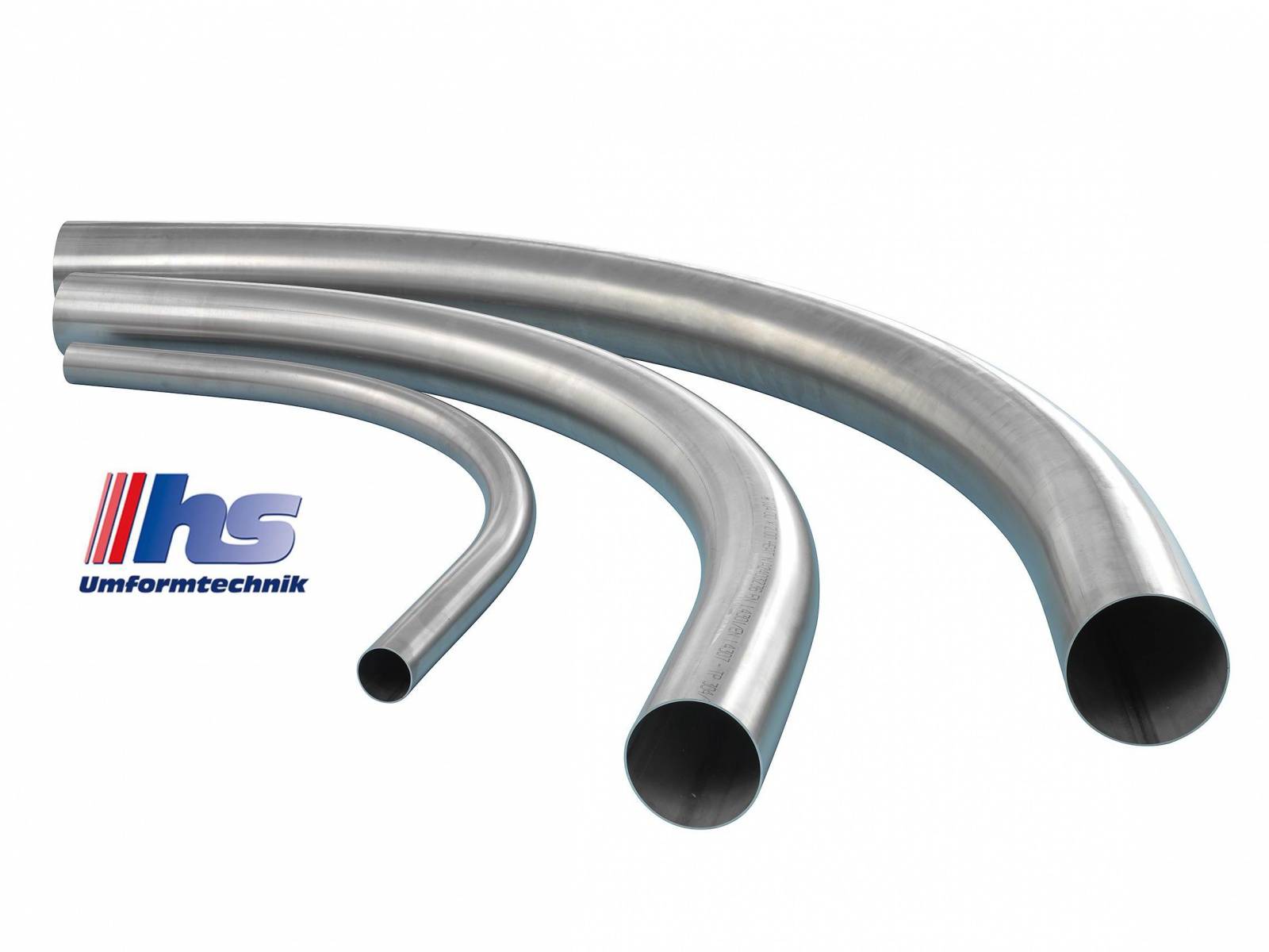 Stainless steel pipe bends for pneumatic conveyors immediately, ex stock