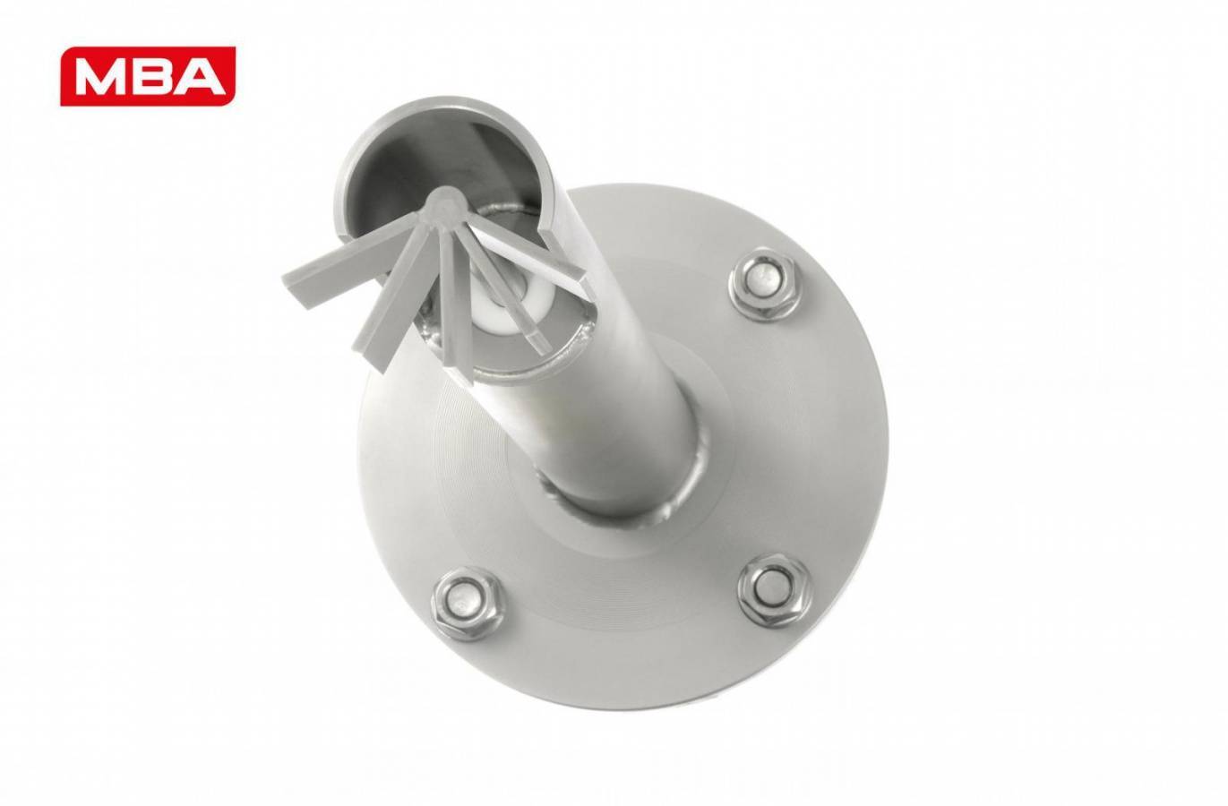 Drehflügelmelder MBA801 misst auch im fallenden Schüttstrom 