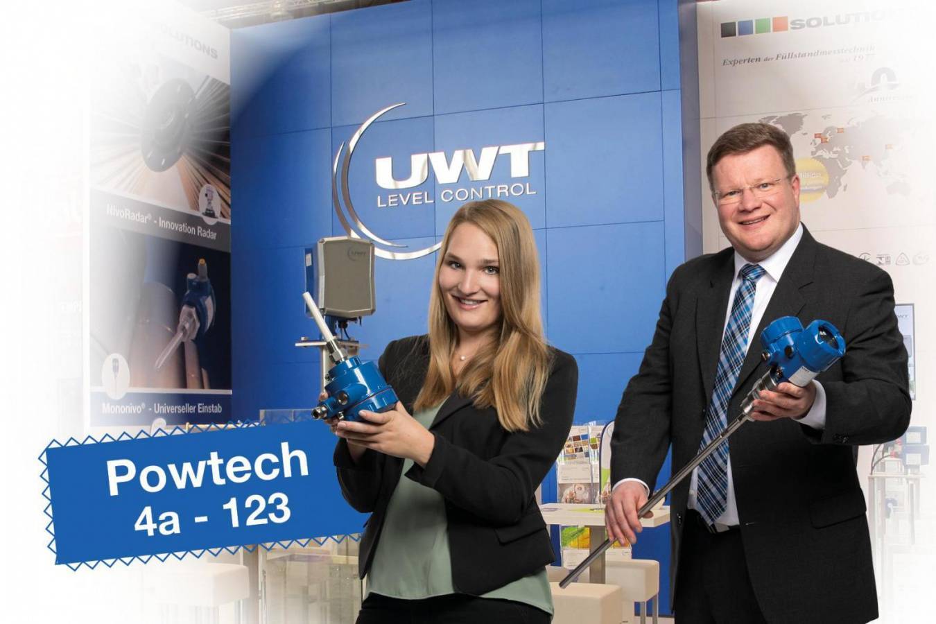 POWTECH 2019 – 3 eventful days await us UWT is looking forward to an exciting exhibition with lots of visitors and discussions