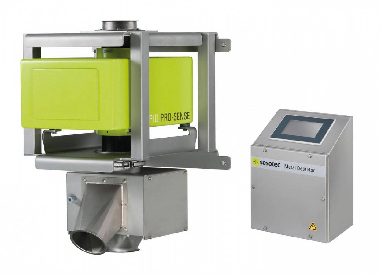 Sesotec Metalldetektoren mit neuer Elektronik 