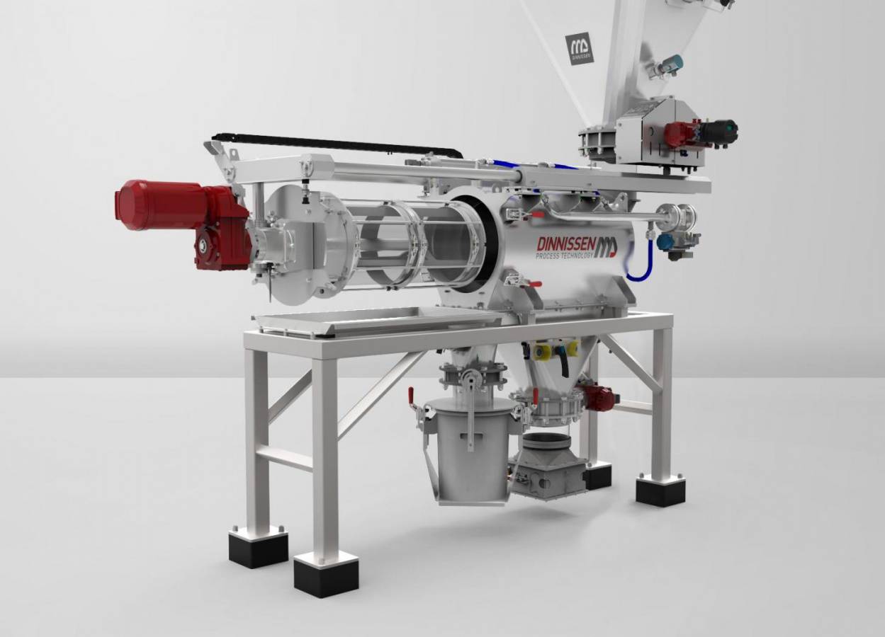 Dinnissen launches largest centrifugal sifter to the market with ATEX zone 20 internal type approval