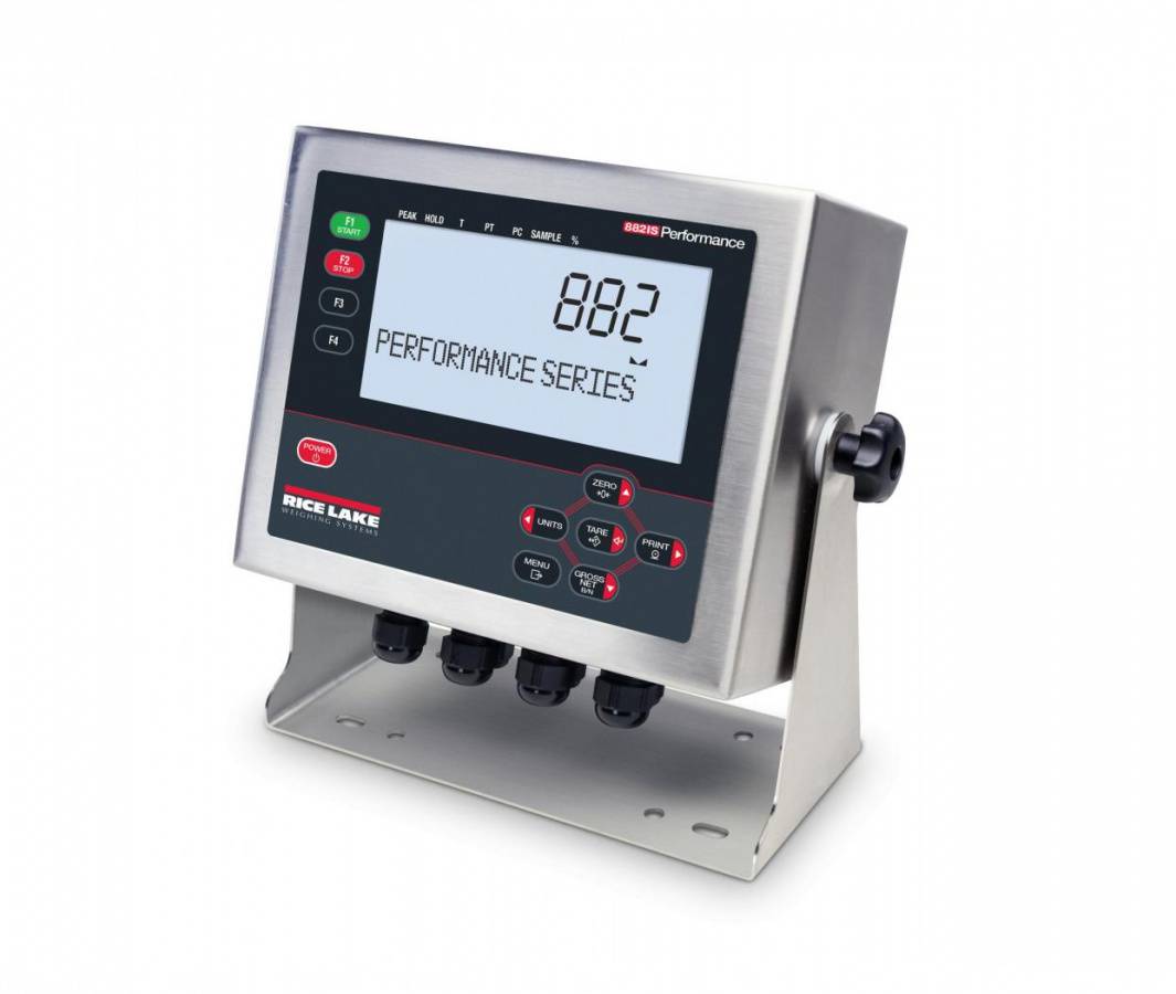 882IS Intrinsically Safe Digital Weight Indicator Rice lake Weighing Systems