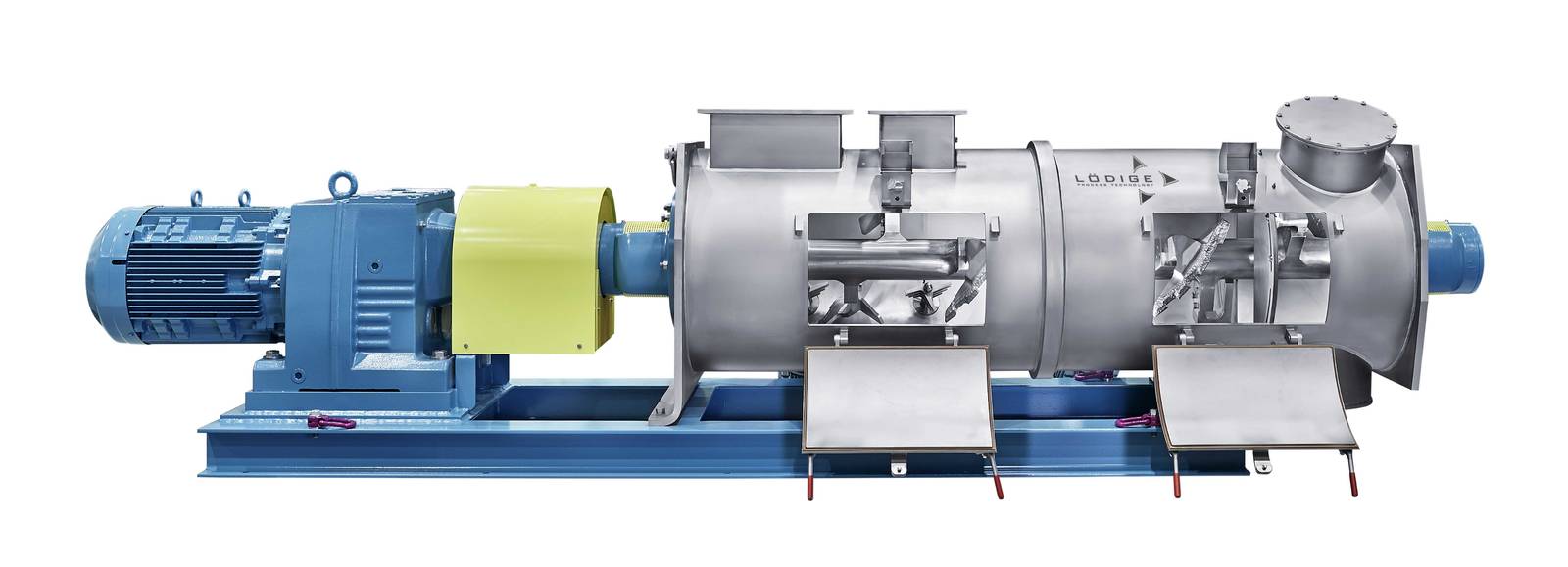 Lödige at IFAT 2020 Ploughshare® mixer for chemical and thermal processing