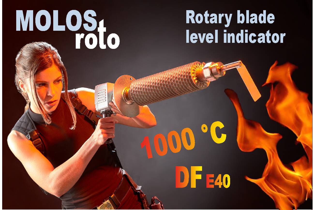 MOLOSroto level switch for 1000 °C