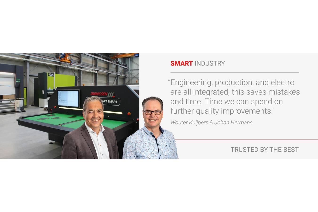 Smart working is paramount at dinnissen 