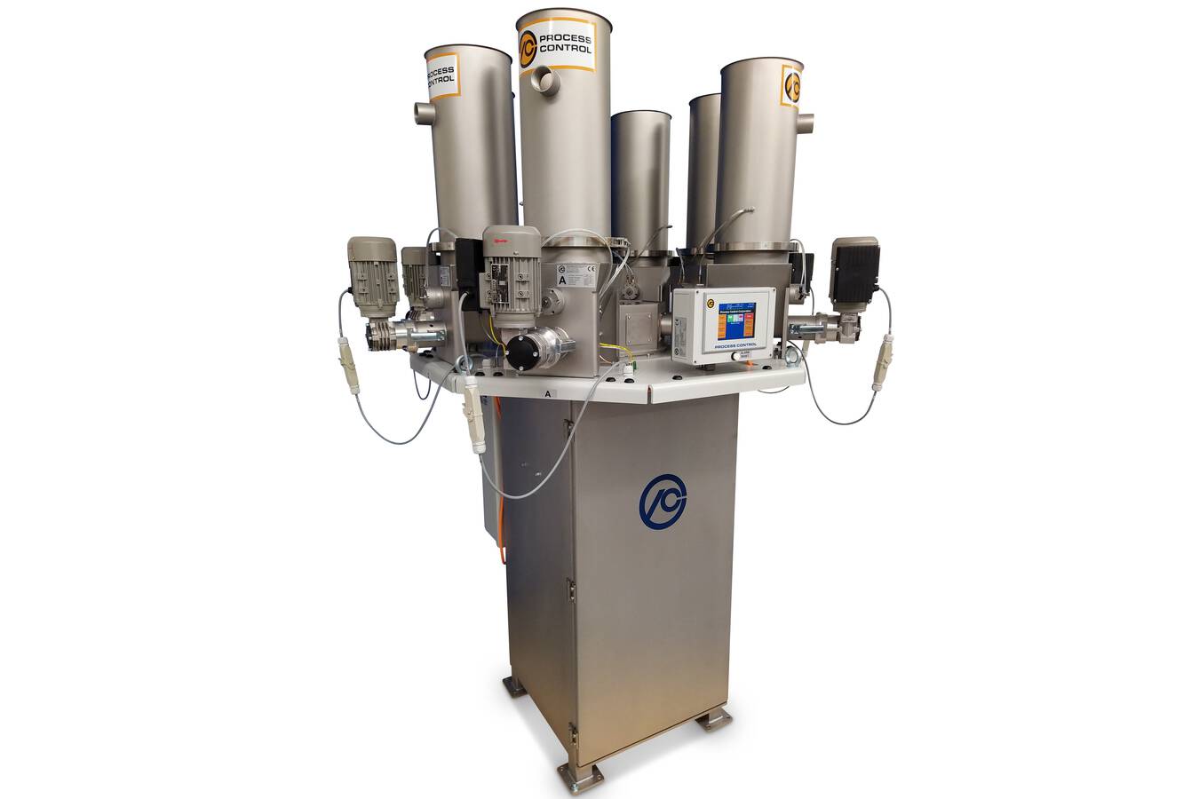 Efficient innovations in the Powder/PVC dosing area, even in COVID tim WXOmega revised batch mixer for powder components with extended throughput and amount of components