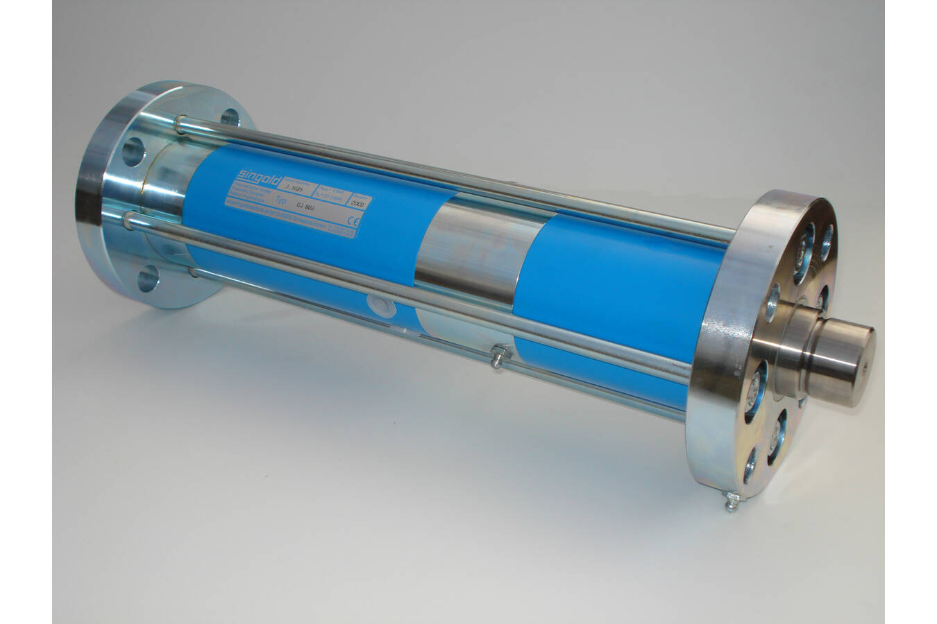 Distance-knocker QJ from singold: Engineering at its very best Distance-Knocker QJ - installed at a distance from the object to be knocked off