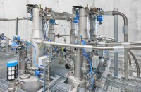 Production of thermally conductive silicone rubbers