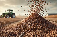 Fertilizer with high production rate and product purity