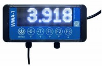 Display unit for scales with interfaces to f.e. PLC